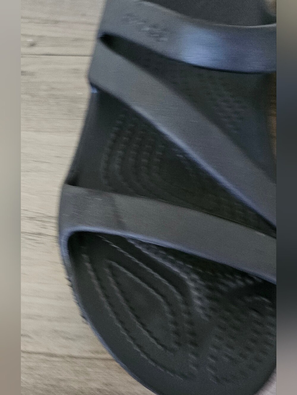 CROCS Women’s Kadee II Sandal Double-Strap Slide Black Size 9 - Picture 3 of 8